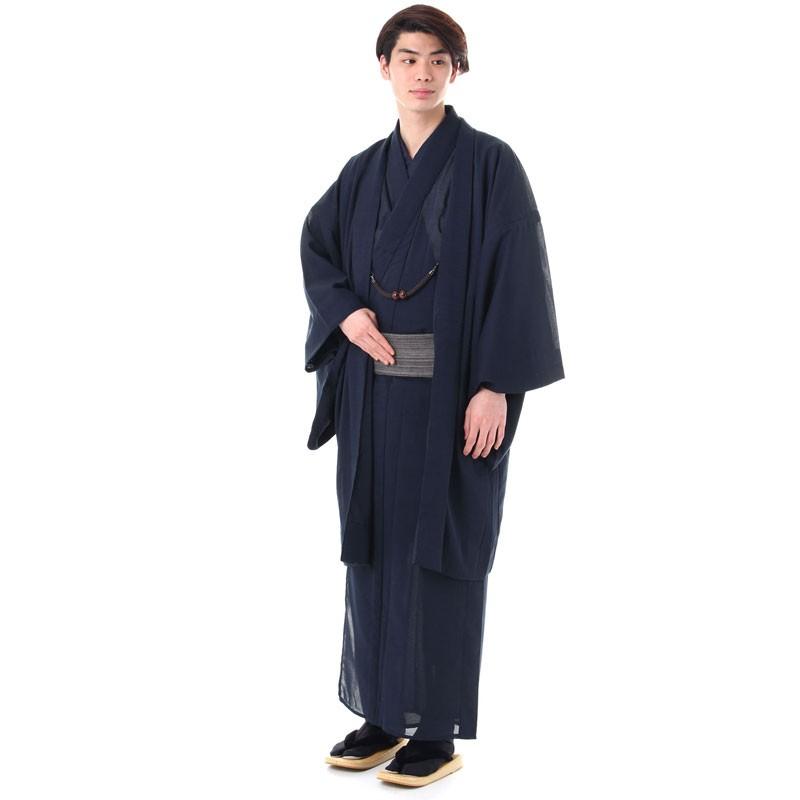 男羽織 洗える羽織 紗 単衣仕立て (M-LL) : 男着物の加藤商店 - 通販