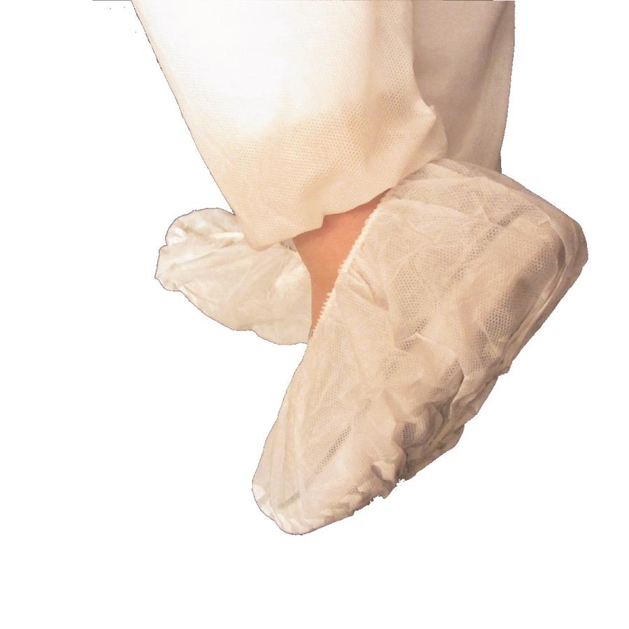 不織布 使い捨て 靴カバー ホワイト フリーサイズ 1000枚(500足) 2-31W