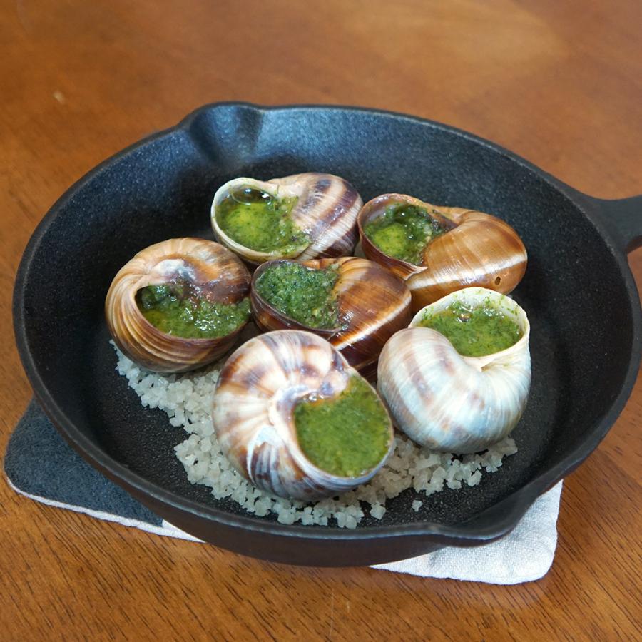 エスカルゴ焼皿エスカルゴのから付き8個セット