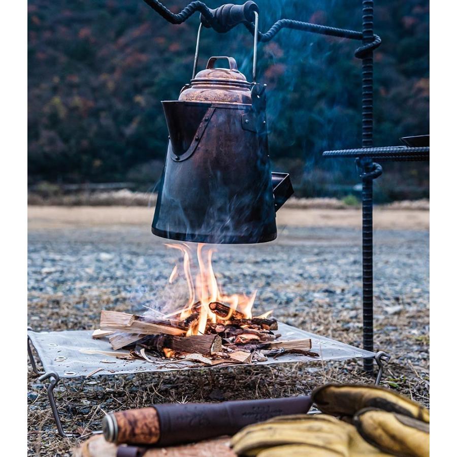 Bush craft 焚き火台 ソロ 軽量 コンパクト チタン サバイバル Bush craft 焚き火台 ソロ 軽量 コンパクト チタン サバイバル