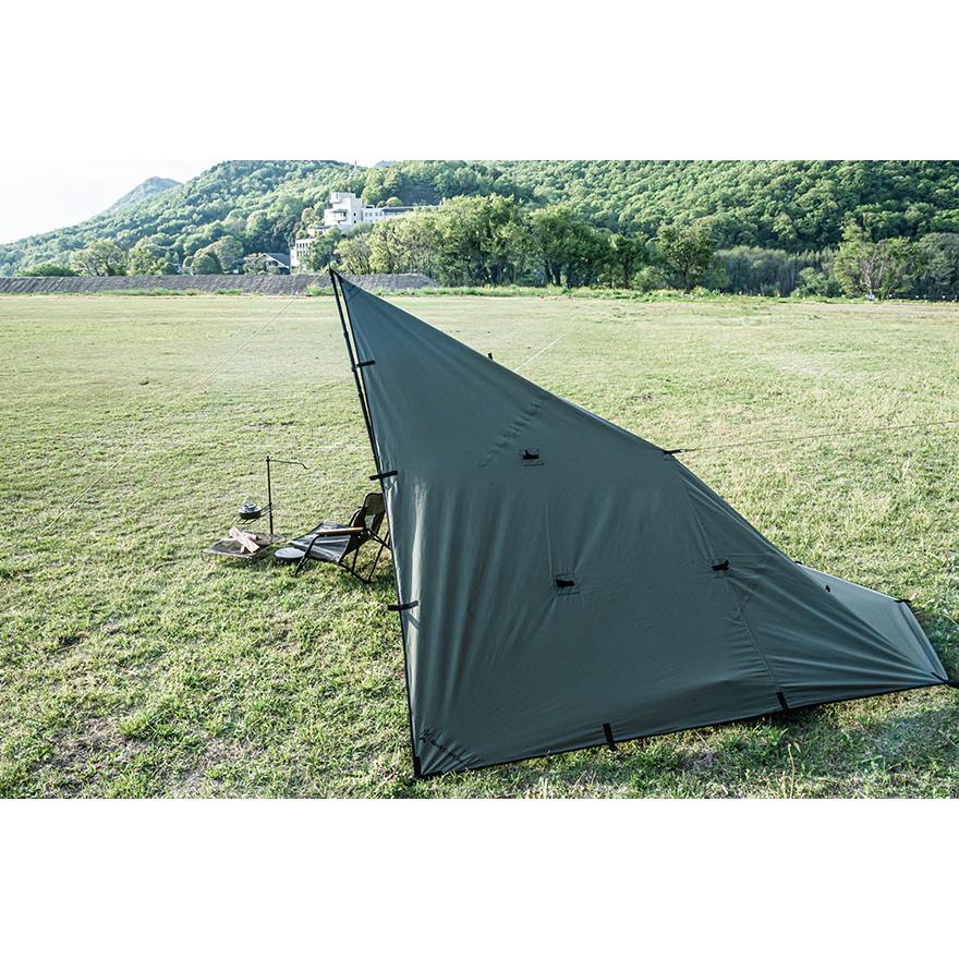 Bush craft タープ テント 3x3 バックパック キャンプ Bush craft タープ テント 3x3 バックパック キャンプ