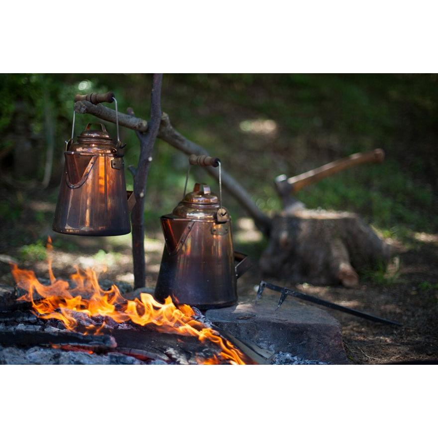 キャンプ ケトル ヤカン 銅製 直火 おしゃれ GRANDMA'S Copper Kettle