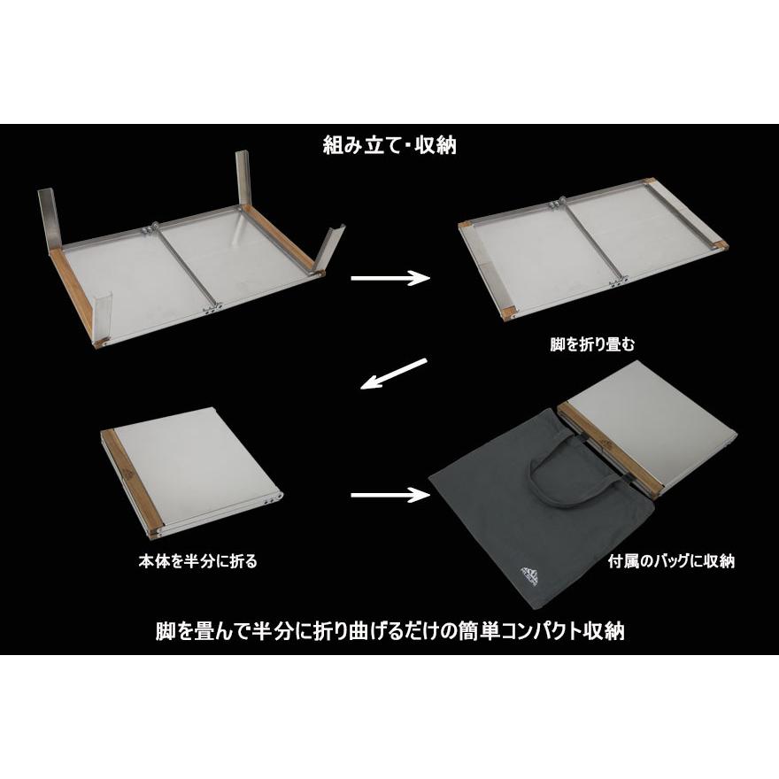 Mt.SUMI キャンプ テーブル 軽量 ソロ 折り畳み コンパクト Mt.SUMI キャンプ テーブル 軽量 ソロ 折り畳み コンパクト
