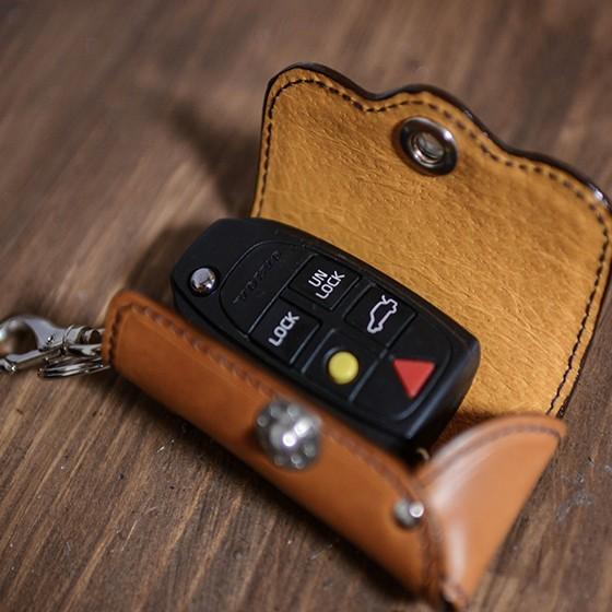 スマートキーケース リモコンキー イモビライザーキー 車 鍵 かぎ カギ ケース 本革 メンズ 日本製 Made In Japan キーホルダー キーリング Pimu Factory Pimu 07 男のこだわりshop 通販 Yahoo ショッピング