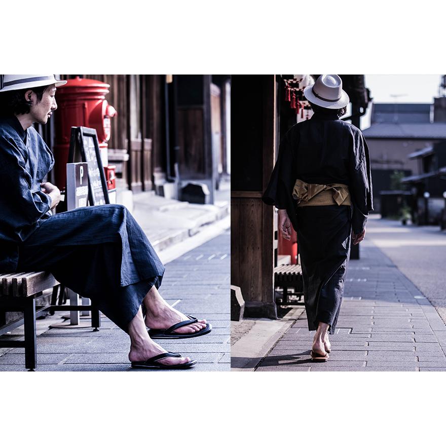 雪駄 メンズ 日本製 本革 栃木レザー 草履 サンダル ビーチサンダル 大和工房 和柄 和装 浴衣 甚平 おしゃれ Saka1 2 男のこだわりshop 通販 Yahoo ショッピング
