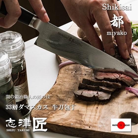 包丁 牛刀包丁 家庭用 33層 ダマスカス キッチンナイフ 洋 和 関 肉 売れ筋商品 210mm 日本製 新着商品 野菜用