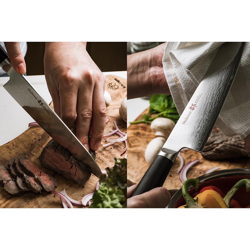 包丁 牛刀包丁 家庭用 33層 ダマスカス 岐阜県 関市 キッチンナイフ 洋