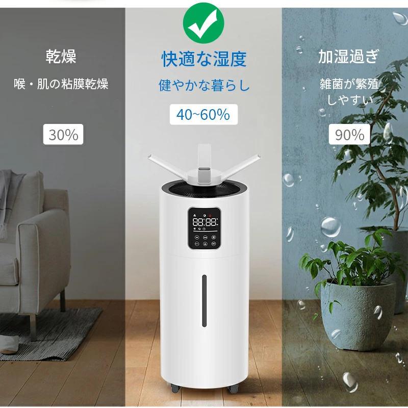 クーポンで21,880円」加湿器 超音波式 大容量 大型 28L 4重除菌＆業務