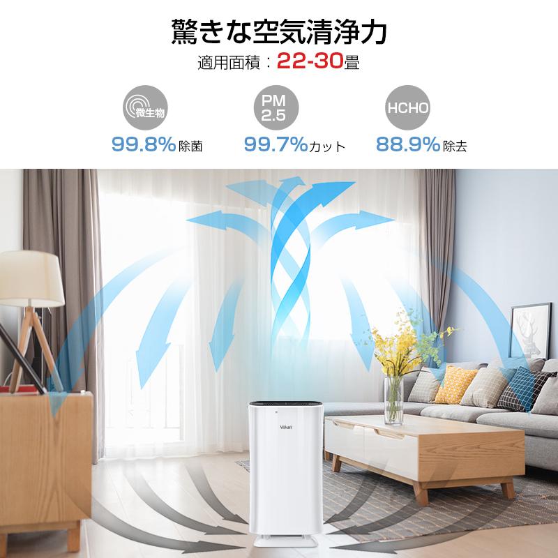 100％本物保証！100％本物保証！空気清浄機 7重空気清浄 花粉対策 PM2