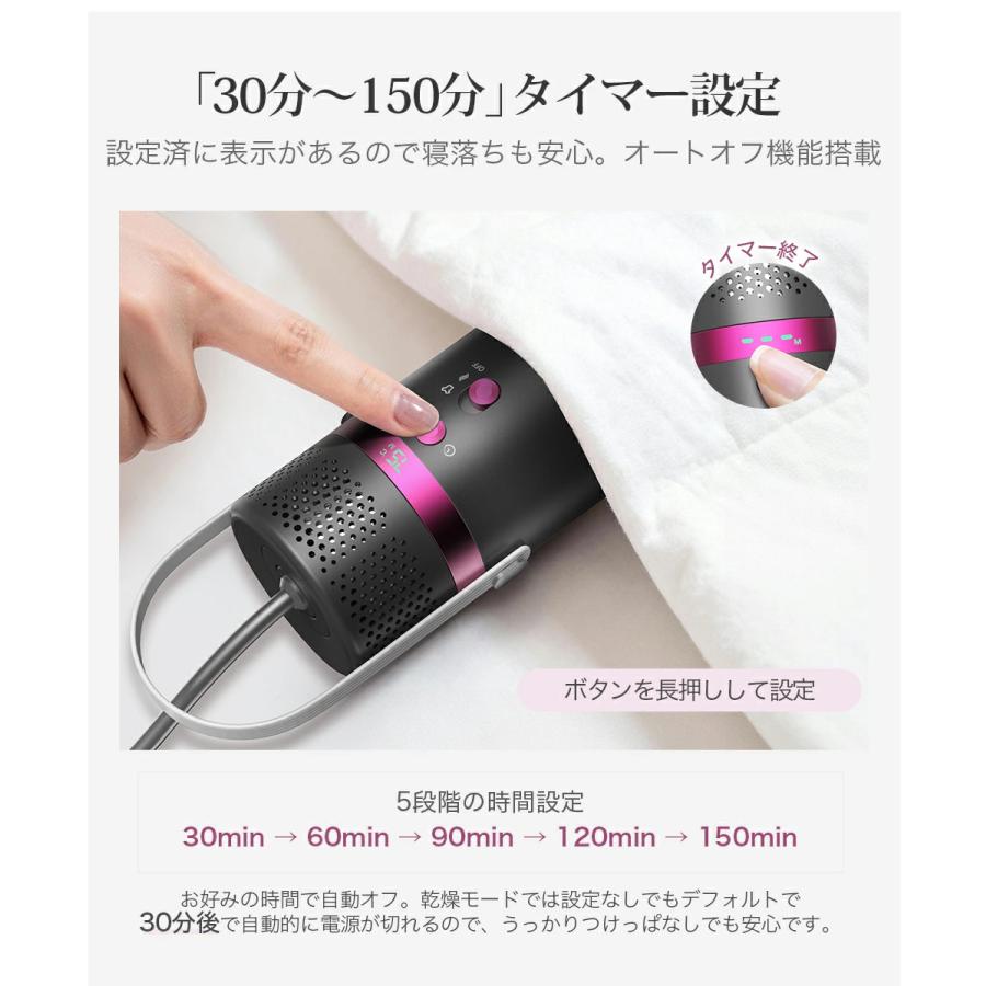 YUGOR 「クーポンで6580円」布団乾燥機 14*7cm 乾燥機 小型 ふとん乾燥