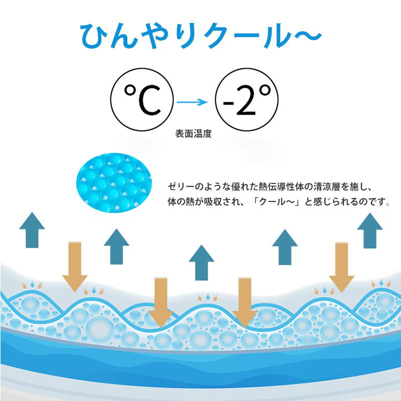 枕 ピロー まくら 快眠 冷感 低反発枕 クール寝具 耐圧分散 頸椎