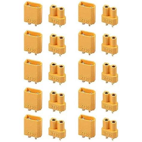 10ペア オス10 /メス10】 XT30U（XT30上位互換） コネクタ セット高