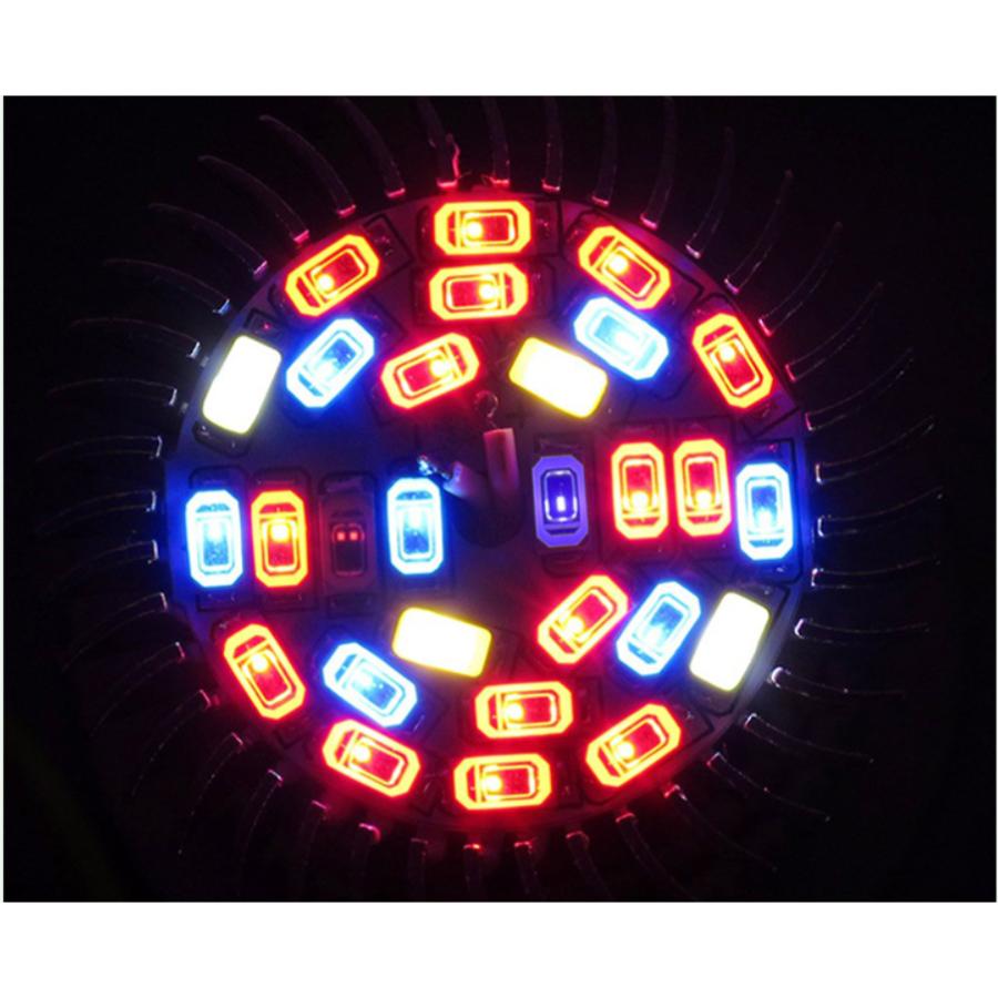 28LED植物育成ライト6種類のライトで高効率低電力で電気代も安い LED