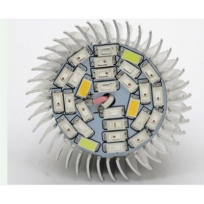 b*n様 植物育成LED電球8個とソケット8個とLEDパネル1個セット 植物育成LEDライトセット 28灯電球8個+コード3本+ソケット3個 : お得