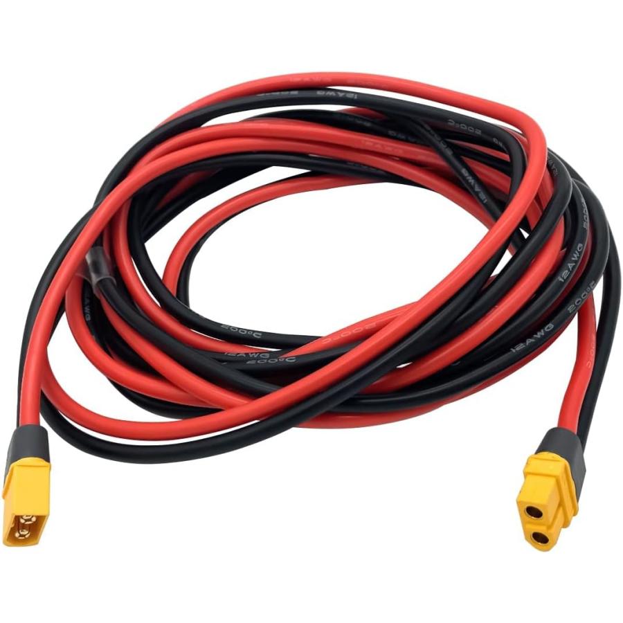 10m 12AWG FLY RC XT60 XT60h （オス.メス）延長コード 太陽光パネル