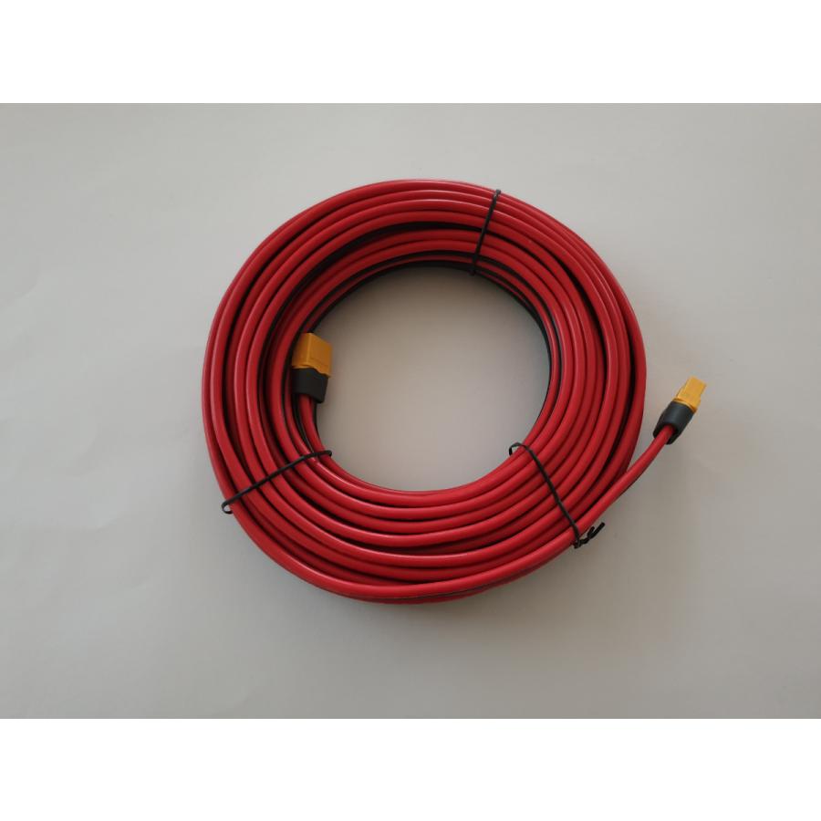 10m 12AWG FLY RC XT60 XT60h （オス.メス）延長コード 太陽光パネル