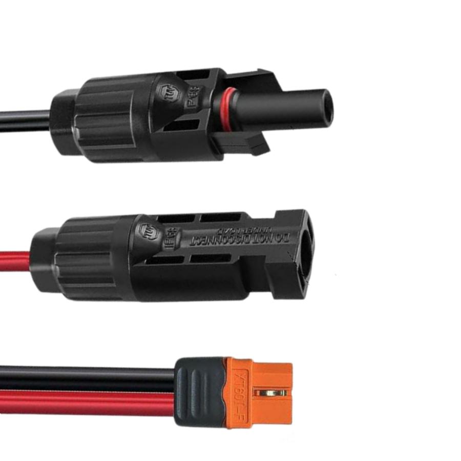 3m XT60i(XT60i-F)（XT60もOK） to MC4 変換延長ケーブル12AWG XT60