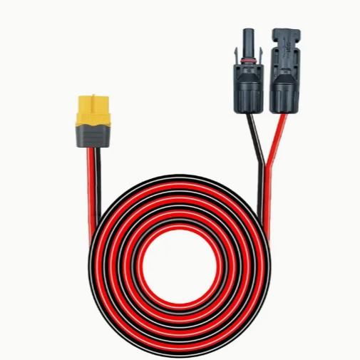 3m XT60（メス）toMC4 変換延長ケーブル12AWG コネクタ MC4 XT60