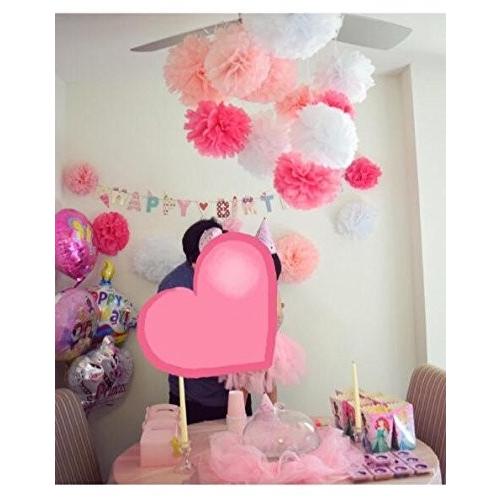 ペーパーフラワー フラワーポンポン 18個セット パーティー 結婚式 誕生日 飾り付け 紙花 ミックスカラー ピンク系 Ic Dbw6 Nbqq オトクラシyahoo 店 通販 Yahoo ショッピング