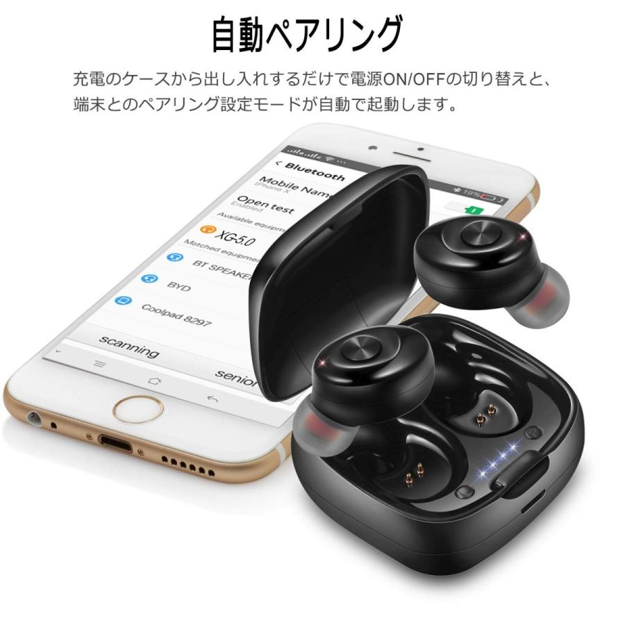 Bluetooth イヤホン 完全ワイヤレスイヤホンマイク ハンズフリー通話 ノイズキャンセリング 防水 無線ミニイヤホン 充電式収納ケース付 Iphone Ipad Android適用 J5 Pdx3 E0rh オトクラシyahoo 店 通販 Yahoo ショッピング