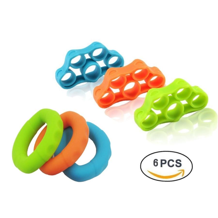 握力トレーニング ハンドグリップ 指エクササイズ 筋トレ リハビリ 握る 開く 3kg 22kg シリコン製 6個セット Nc Rj5z Hptu オトクラシyahoo 店 通販 Yahoo ショッピング