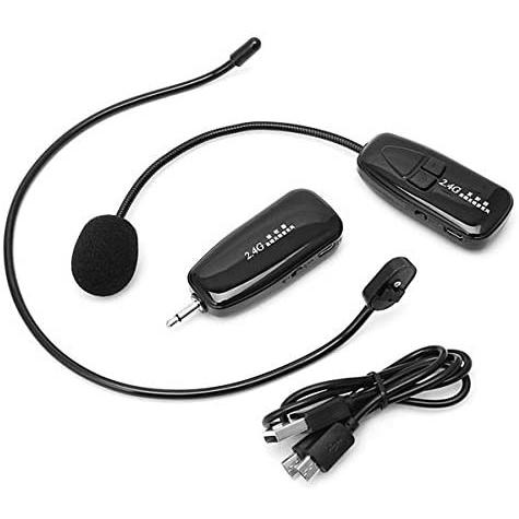 2.4G ワイヤレス マイク ヘッドセット ヘッドセットマイク 2.4G ワイヤレス マイク ヘッドセット ヘッドセットマイク