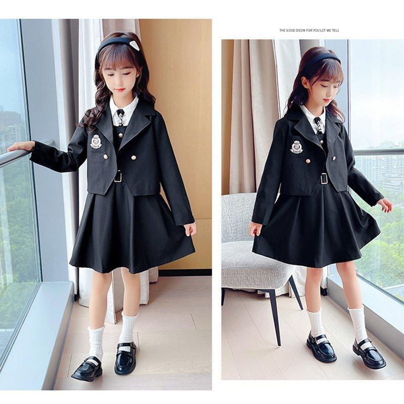 スーツ フォーマルスーツ 女の子 高校生 中学生 子供ドレス レデイース 2/3点セット JK 卒服 制服 ジャケット シャツ ワンピース 入学式｜otomesun｜07