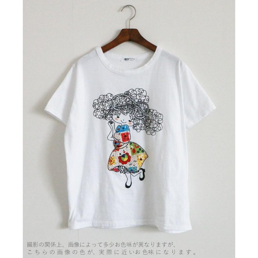 OTONA トップス カットソー Tシャツ レディース ホワイト 春 夏 半袖