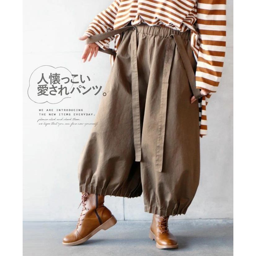 信頼 大きめ ゆったり ブラウン 2way サロペット パンツ 人懐っこい愛されパンツ 60代 50代 40代 Otona サロペット オーバーオール Www Confer Uk Com