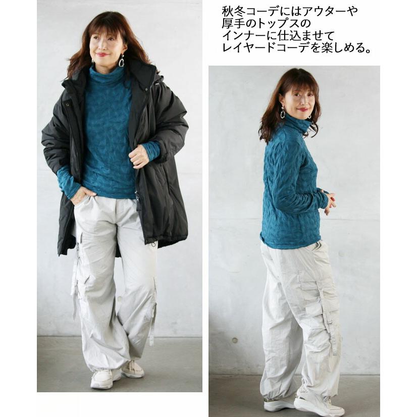 OTONA otonaオリジナル トップス カットソー レディース ブルー 長袖