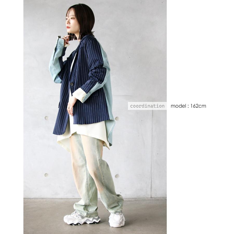 OTONA ジャケット アウター レディース ネイビー ブルー 長袖
