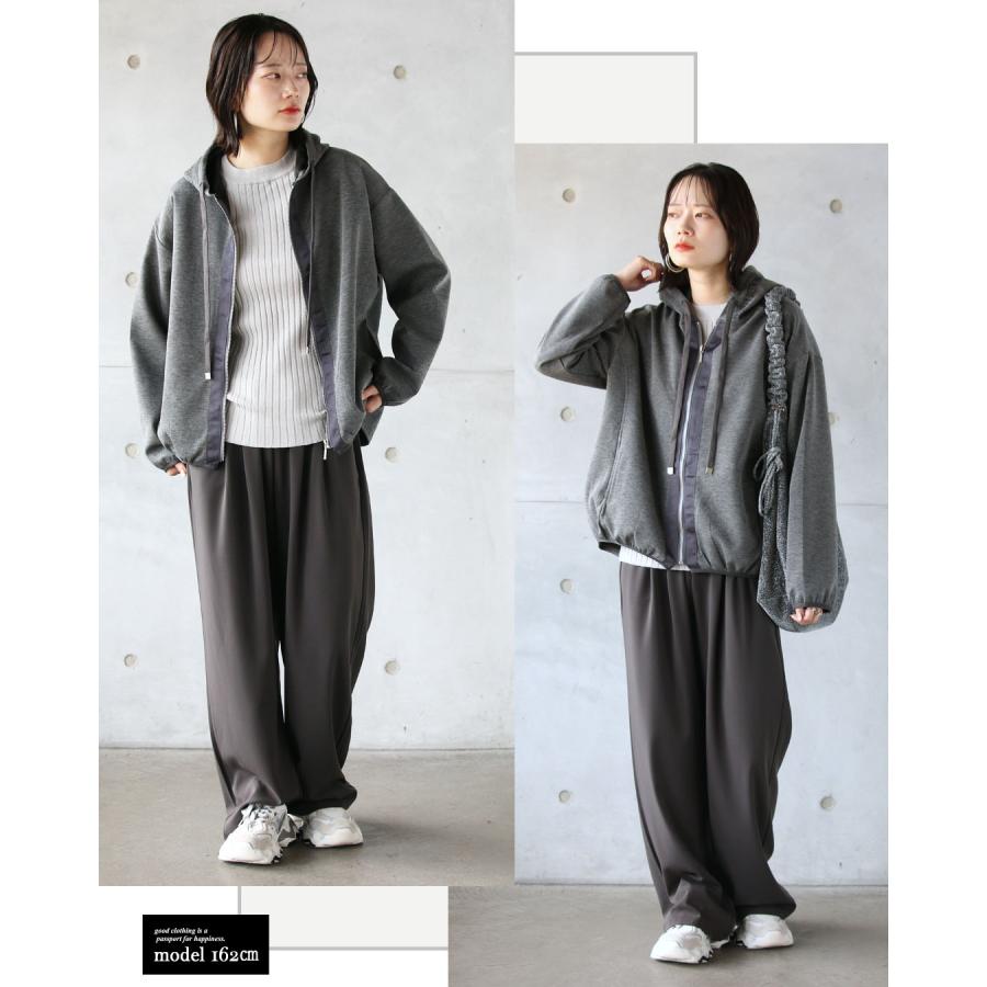 BDONNA ビドンナ レディース プルオーバー パーカー ボア M グレー Bdonna - BDONNA ビドンナ レディース プルオーバー パーカー ボア M