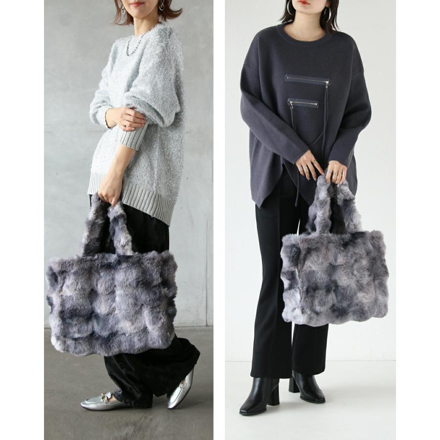 OTONA バッグ トートバッグ レディース グレー 軽い 大きめ A4 大容量