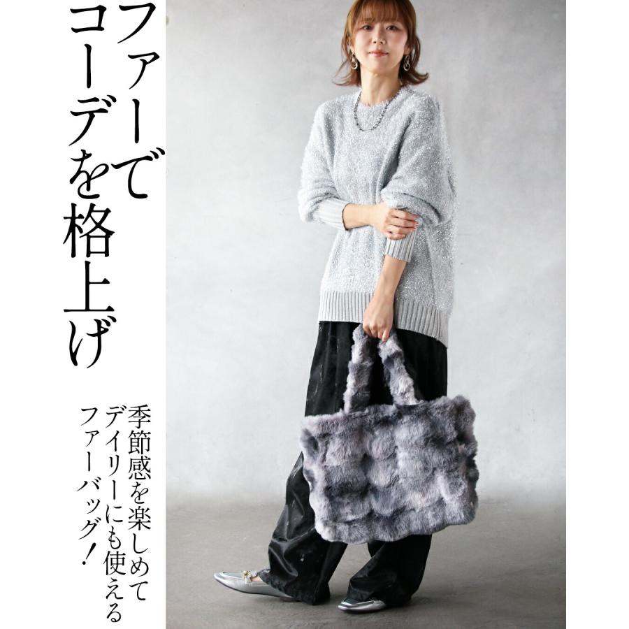 OTONA バッグ トートバッグ レディース グレー 軽い 大きめ A4 大容量