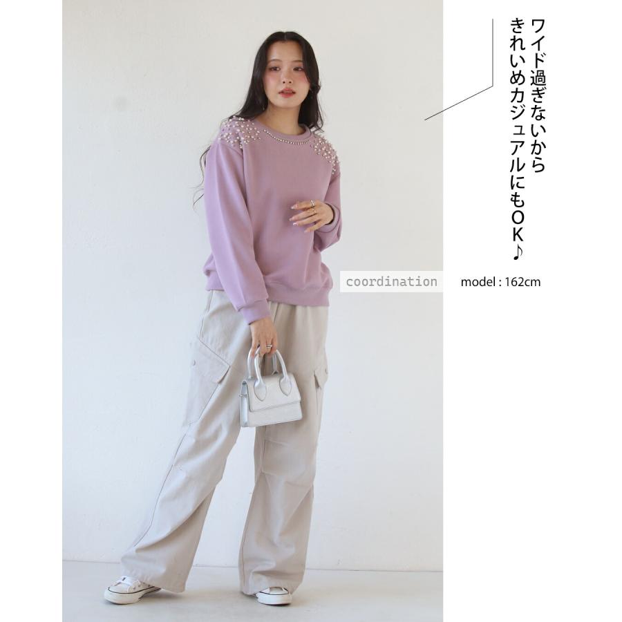 OTONA ボトムス パンツ ポケットラインが決めてすっきり魅せカーゴ