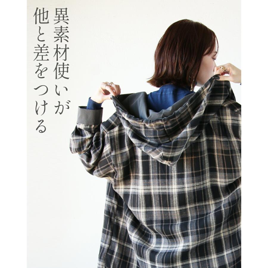 yori ライトチェックパーカー YORI ライトチェックパーカー ミックスカラー 【公式通販】
