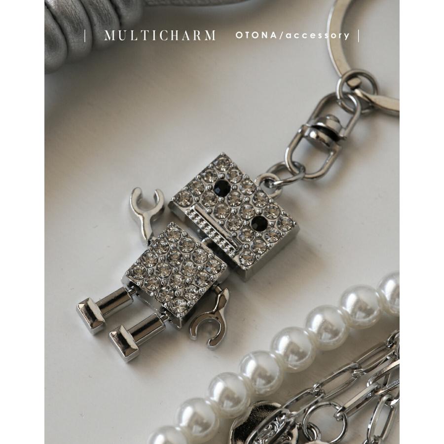 OTONA キーホルダー バッグにも スマホにも 心ときめくマルチチャーム