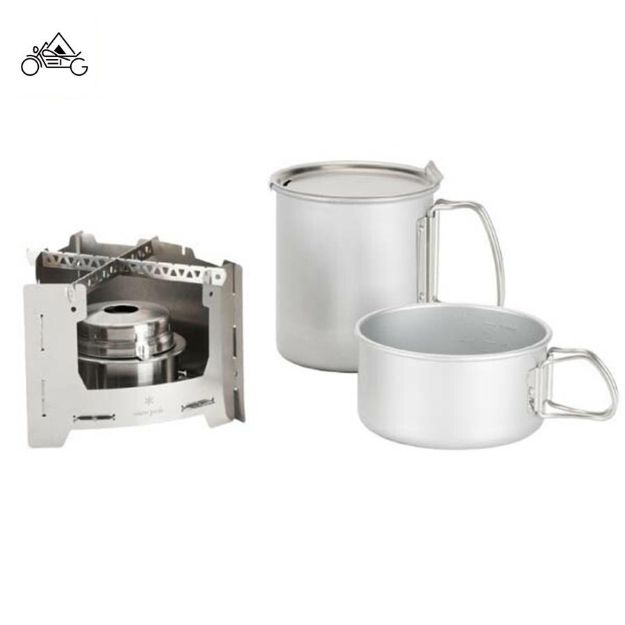  peak / BS-010CS キャンプ用品その他/BS-010CS// snow peak 火焔ストーブ コーエン クッカーセット BS-010CS