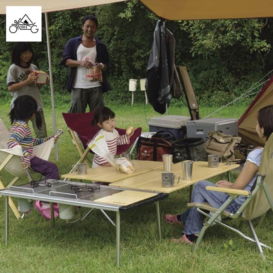 大大 peak ワンアクションローテーブル 竹 LV-100TR snow peak ワンアクションローテーブル竹 LV-100TR スノーピーク