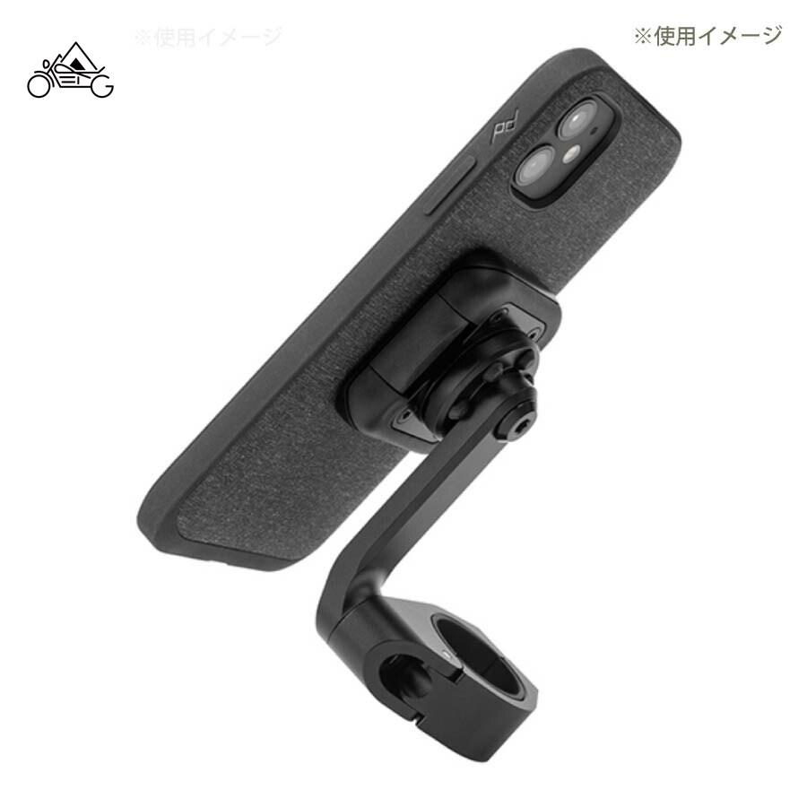 Peak Design モーターサイクル バー マウント ブラック M-MM-AB-BK-1