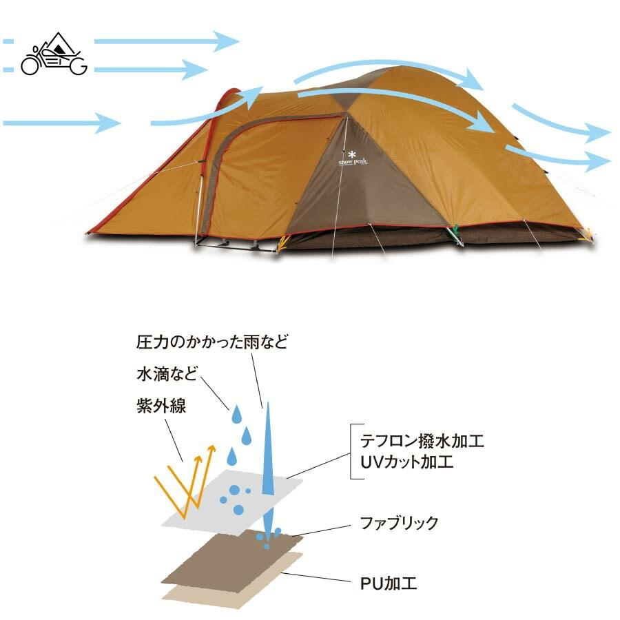 snow peak アメニティードームL SDE-003RD スノーピーク｜otonagarage｜04