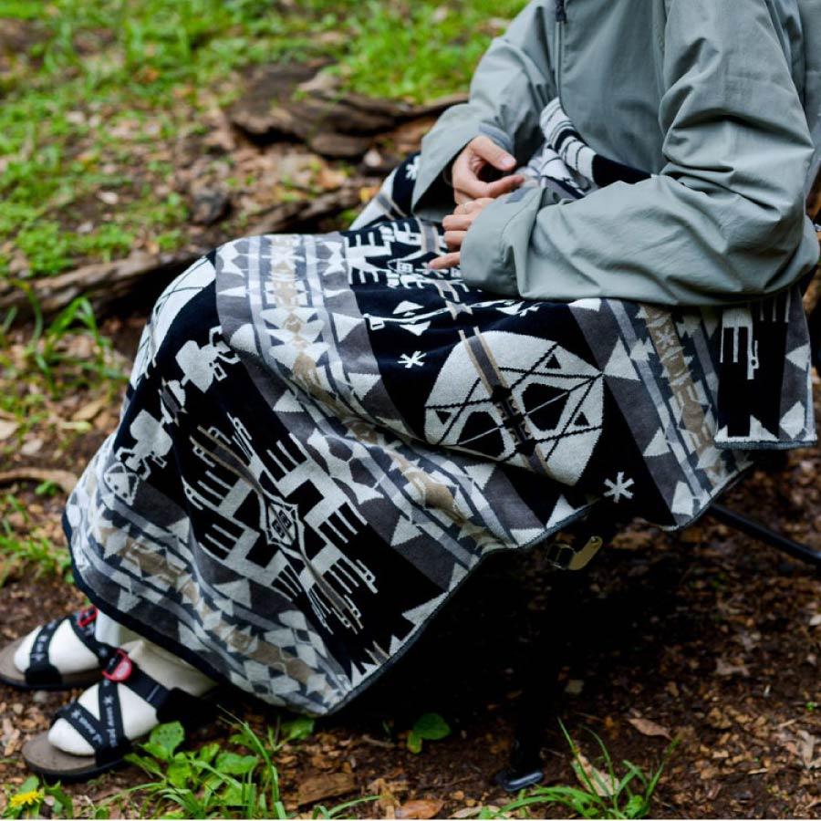 snow peak SP × Pendleton Towel Blanket One SI-PD-24SU002BK