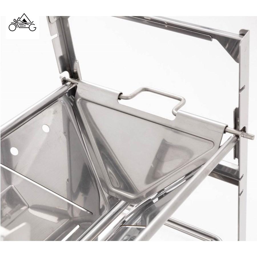  peak 焚き火台SR 焼き網セット　新品 スノーピーク焚火台SR及びグリルブリッジM/L対応 グリルネットRadeau S