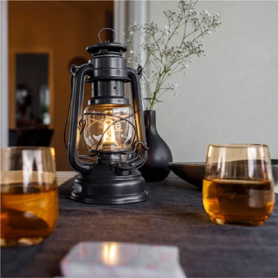 FEUER HAND LEDランタン ベイビースペシャル276 オリーブ 14034