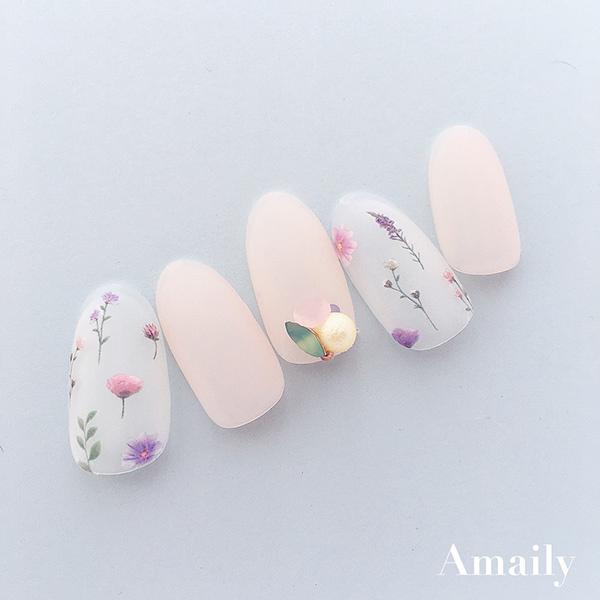 Amaily アメイリー ネイルシール フラワーガーデン1 花 春ネイル 夏 ペディキュア ネイル 花束 春ネイル ブーケ No 1 18 Amaily マニキュア通販 大人ネイル 通販 Yahoo ショッピング