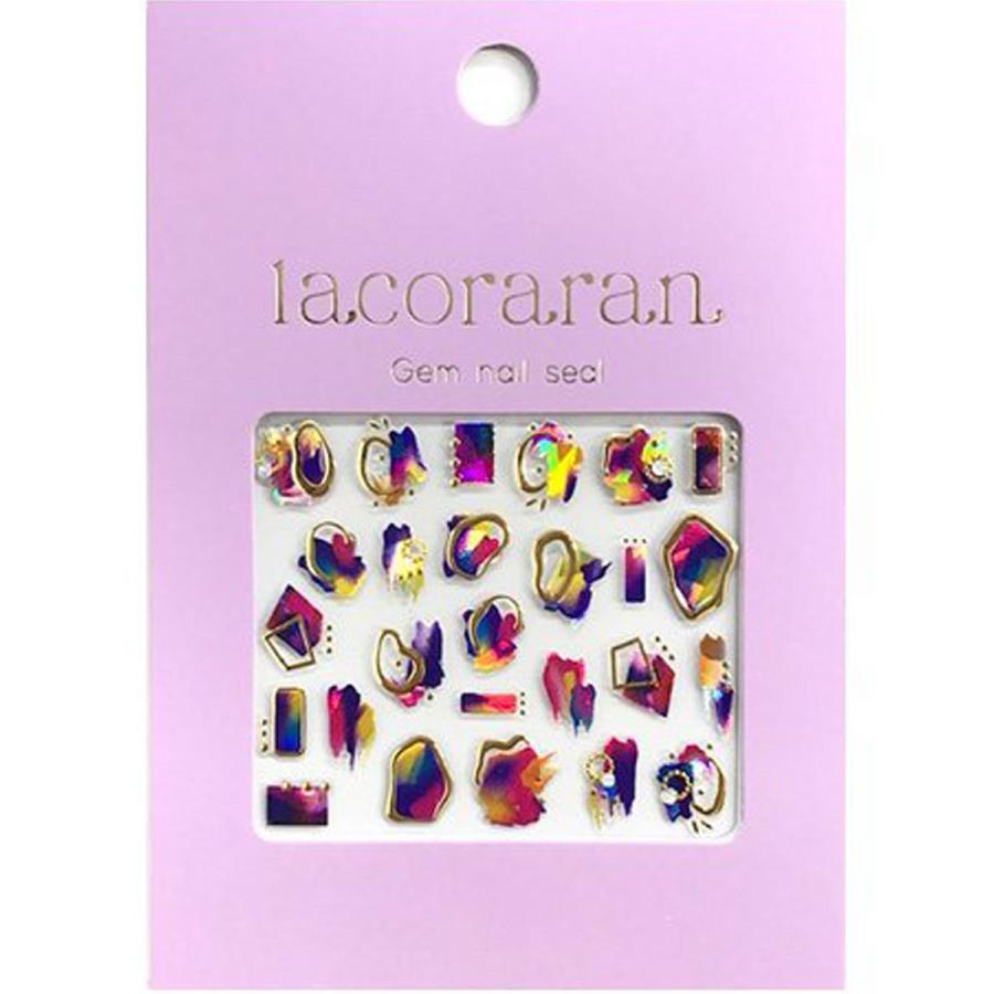 ラコララン ジェムネイルシール 18 シャルムアート 夏ネイル ペディキュア ネイルデザイン 簡単 セルフネイル ネイルシール Lacoraran マニキュア通販 大人ネイル 通販 Yahoo ショッピング