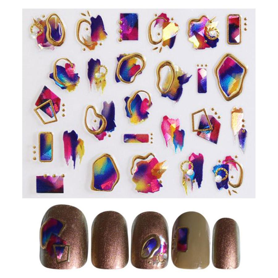 ラコララン ジェムネイルシール 18 シャルムアート 夏ネイル ペディキュア ネイルデザイン 簡単 セルフネイル ネイルシール Lacoraran マニキュア通販 大人ネイル 通販 Yahoo ショッピング