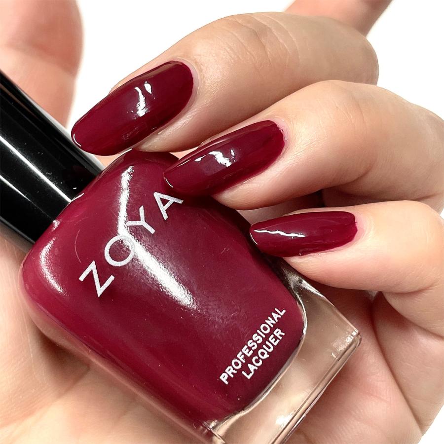 Zoya ゾーヤ ネイルカラー Zp1100 Mila 15ml Nostalgic 爪にやさしい 自然派 マニキュア Zoya セルフネイル おすすめ ボルドー レッド 秋ネイル Zoya Zp1100 マニキュア通販 大人ネイル 通販 Yahoo ショッピング