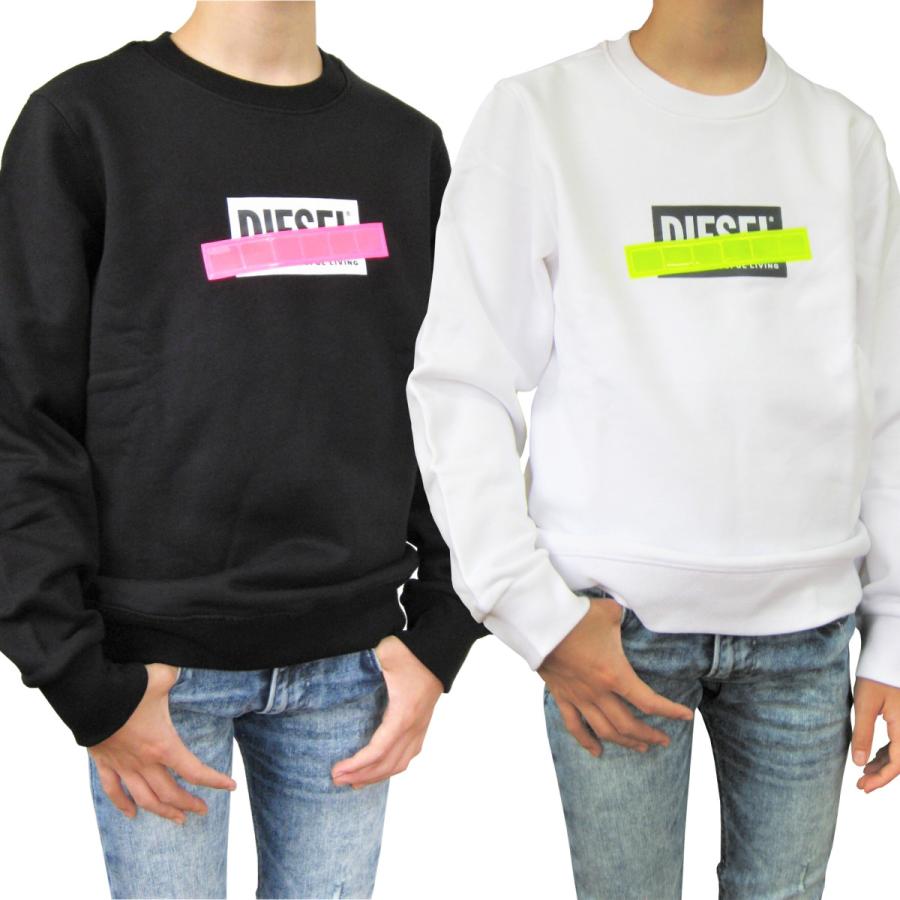 DIESEL KIDS ディーゼル キッズ ボックスロゴ 裏起毛 スウェット