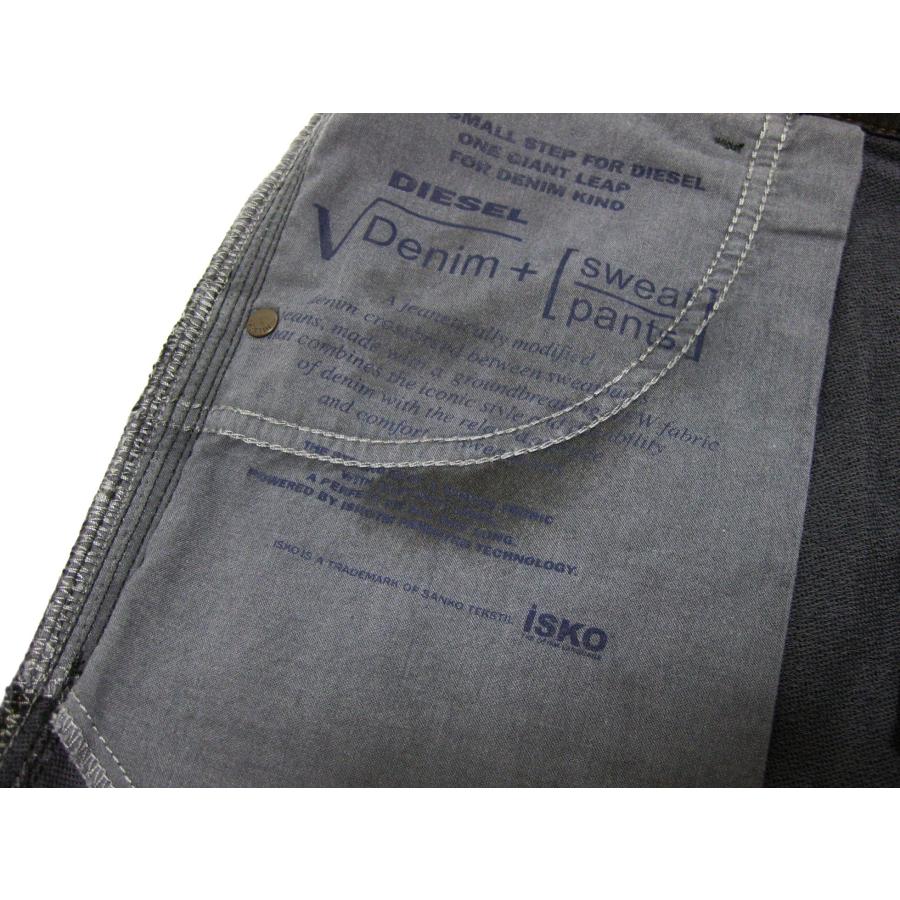 DIESEL JoggJeans ジョグジーンズ スリムストレッチ レザー風 DIESEL JoggJeans ジョグジーンズ スリムストレッチ レザー風